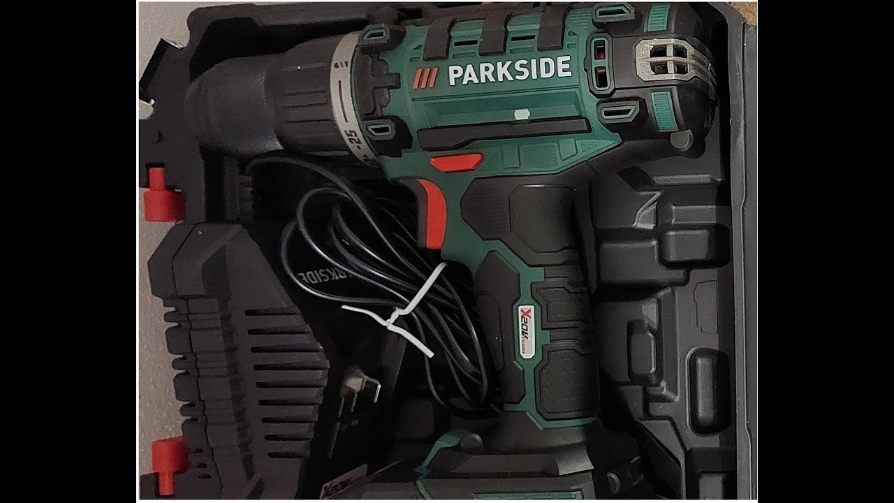 LIDL PARKSIDE offerta trapano avvitatore ricaricabile a 20V con carica batterie incluso