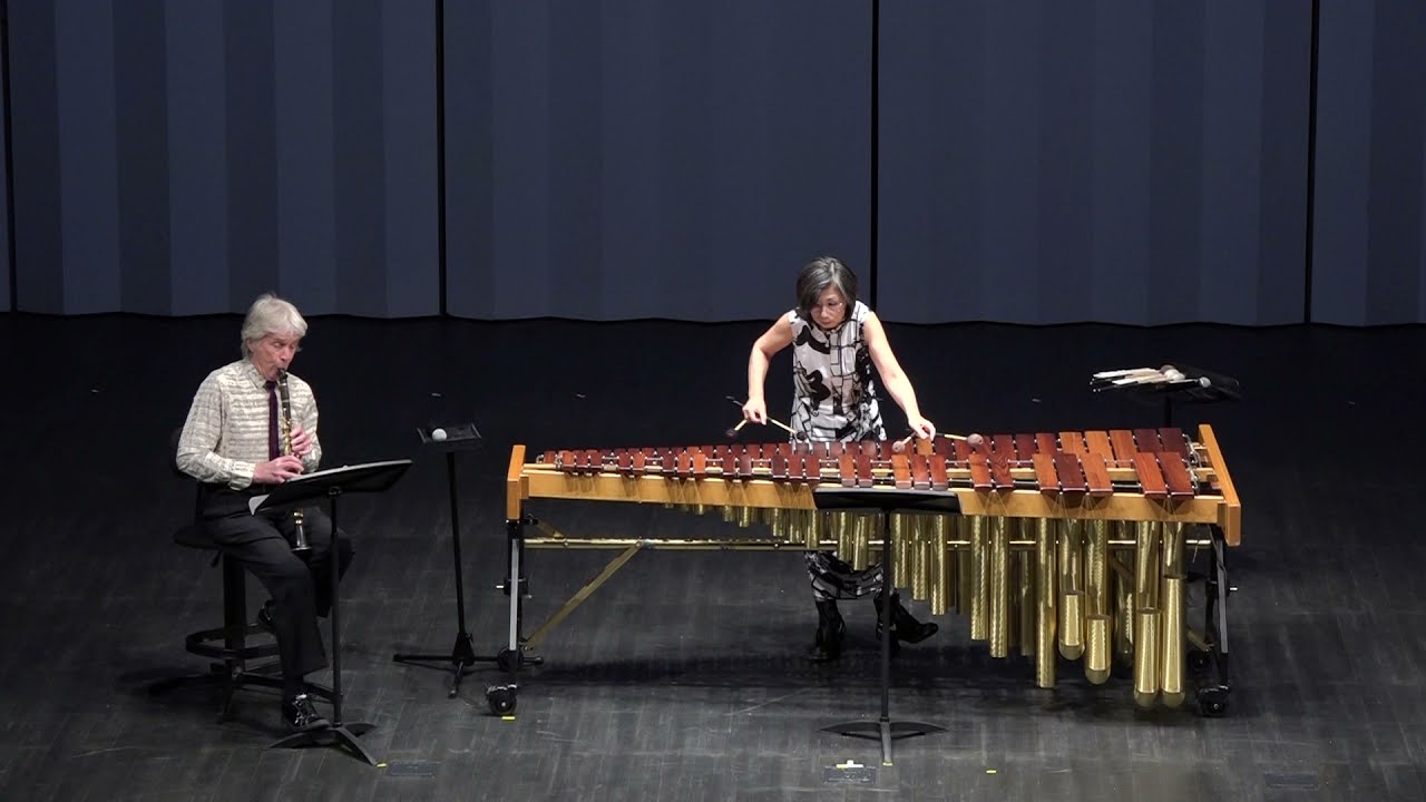 Bach Sinfonia (Live) for Marimba and Clarinet