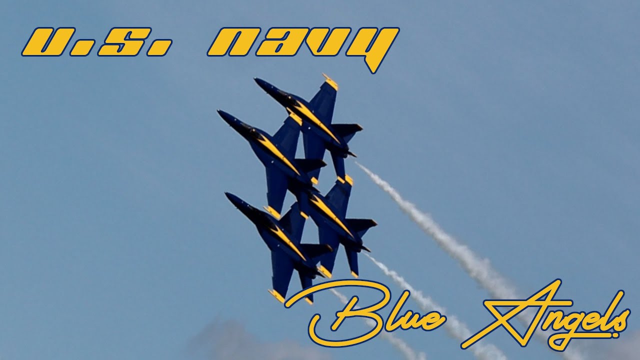 U.S. Navy Blue Angels At The Dayton Airshow 2022