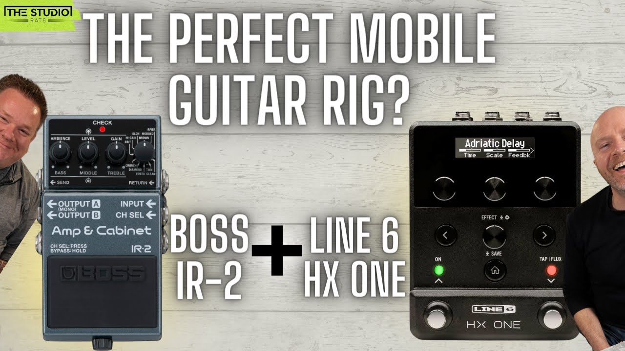 Boss IR-2 + Line 6 HX ONE: идеальная мобильная гитарная установка?