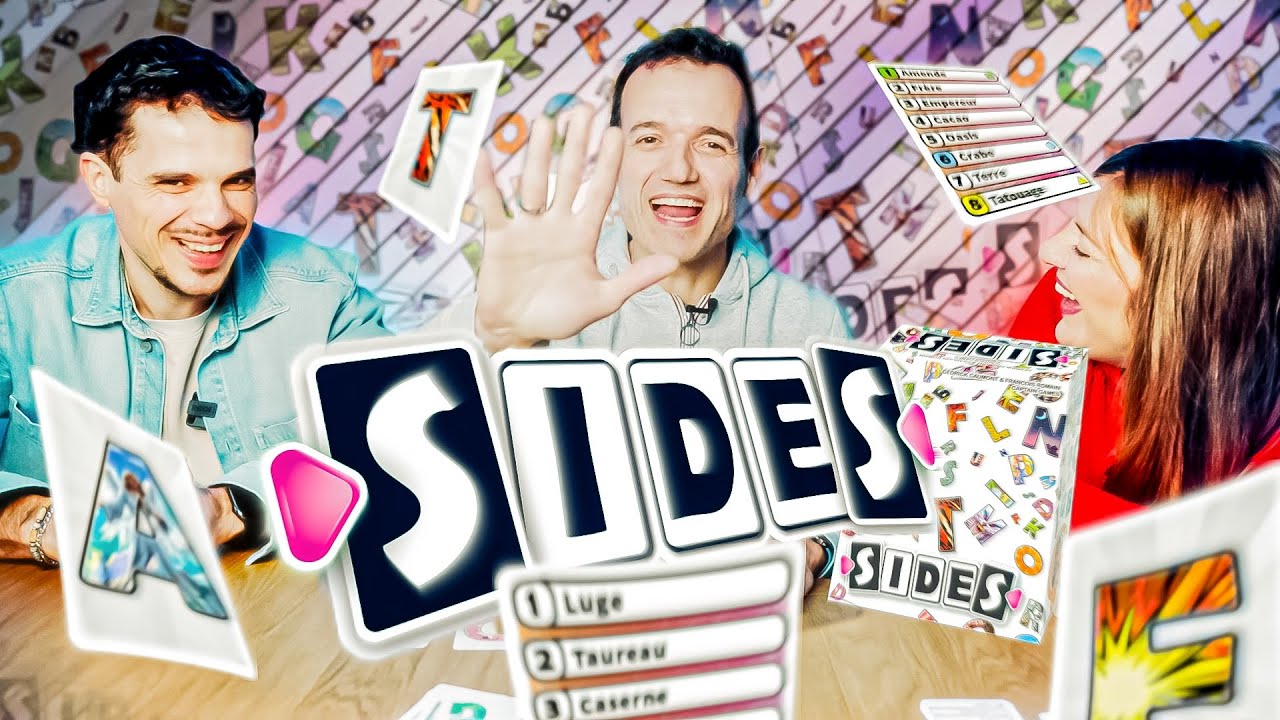 Sides, le jeu qui te fait perdre tes mots !