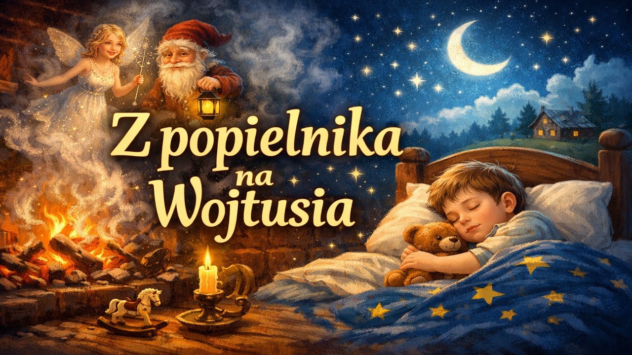 Z popielnika na Wojtusia 🌙 Kołysanka dla dzieci do snu 💤 10 MINUT | Usypianka dla niemowląt i dzieci