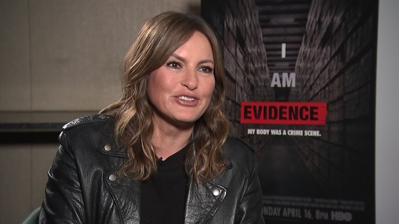 Mariska Hargitay holds back tears promoting doc