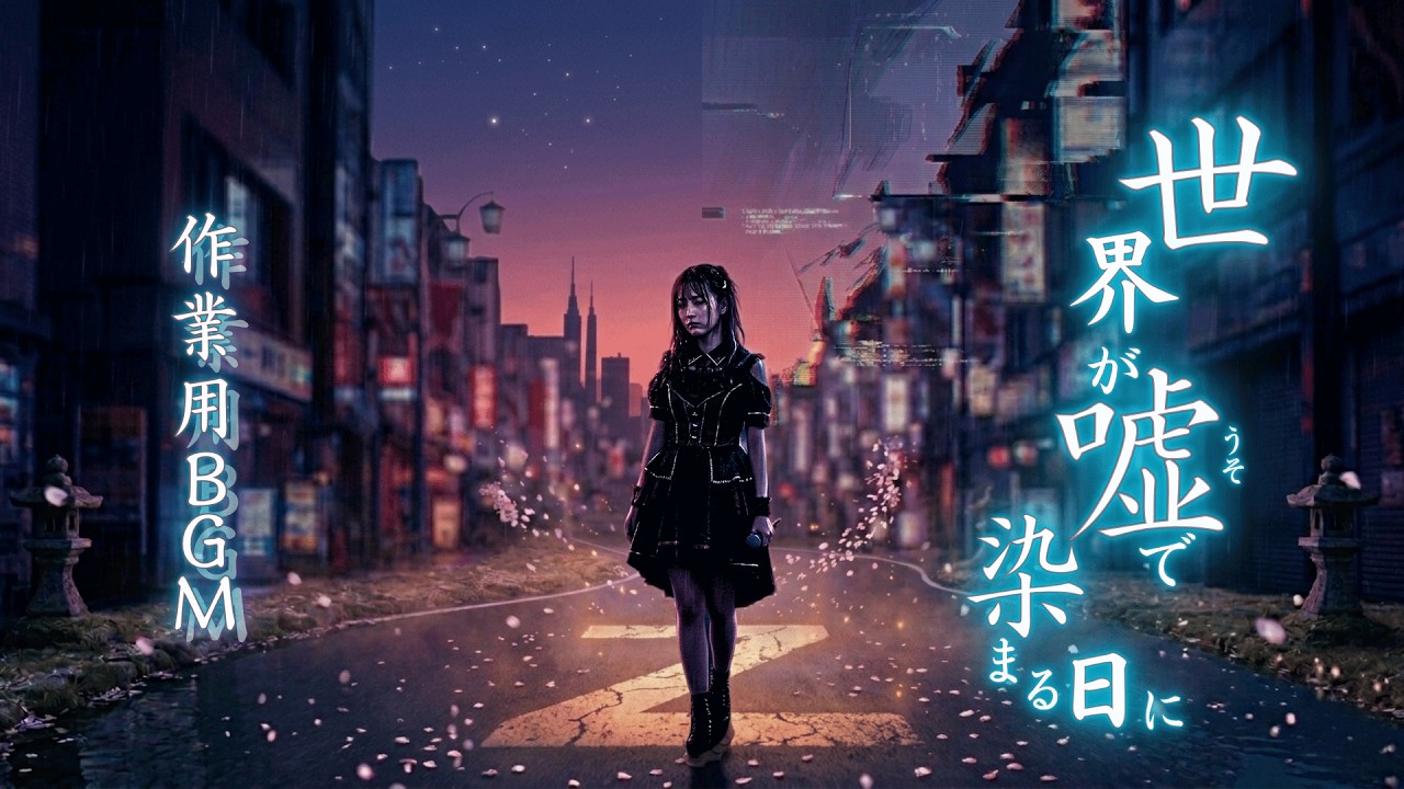 【作業用BGM🎸】👅世界が嘘で染まる日に（10music）