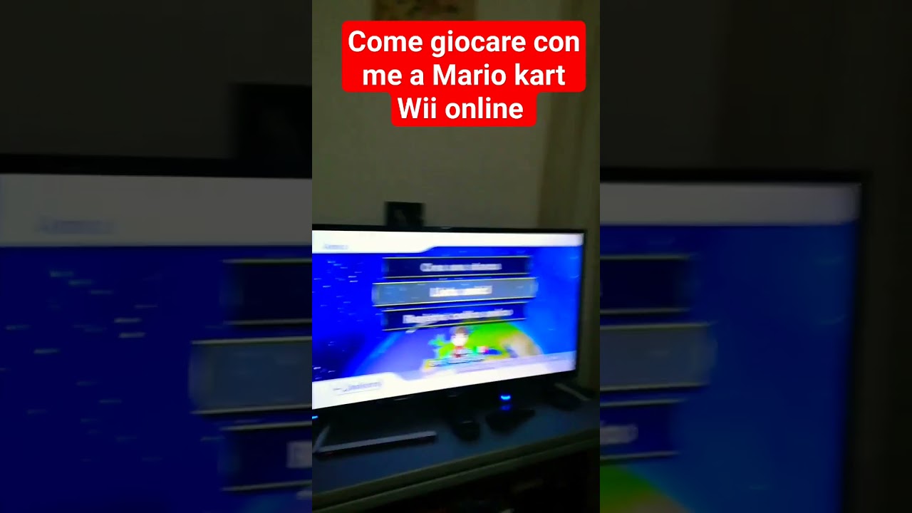 Come giocare con me a Mario kart Wii online