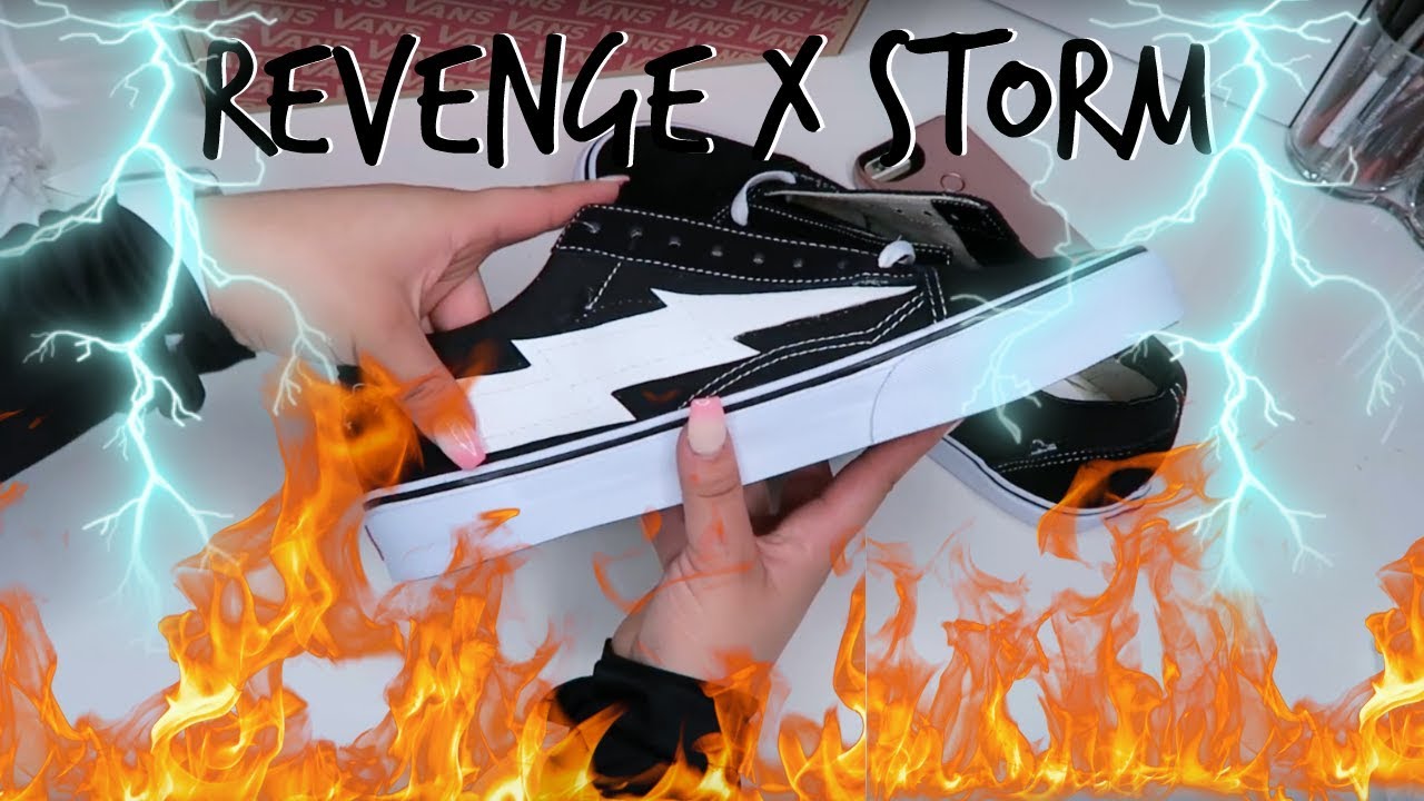 Ian Connor REVENGE X STORM CUSTOM Vans | DIY | $75 COMPARED TO $200
