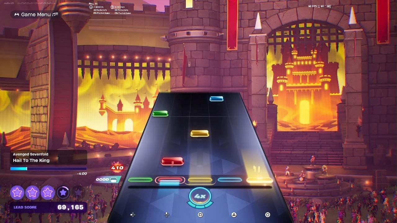 Fortnite festival Hail to the King Lead 100%