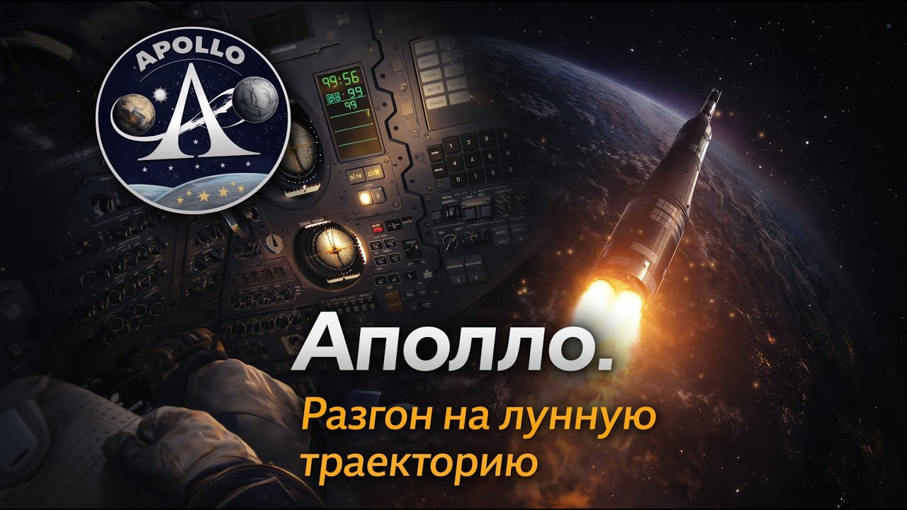 Apollo | Миссия 4 — Разгон на лунную траекторию (TLI)