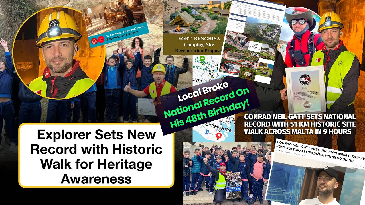 FIRST EVER ‼️ Malta 🇲🇹 Record - Cultural Heritage ... #listorjatkompli  - CNG Trekventures