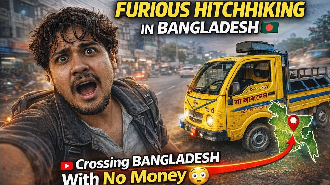Hitchhiking in Bangladesh 🇧🇩 | Part 3
