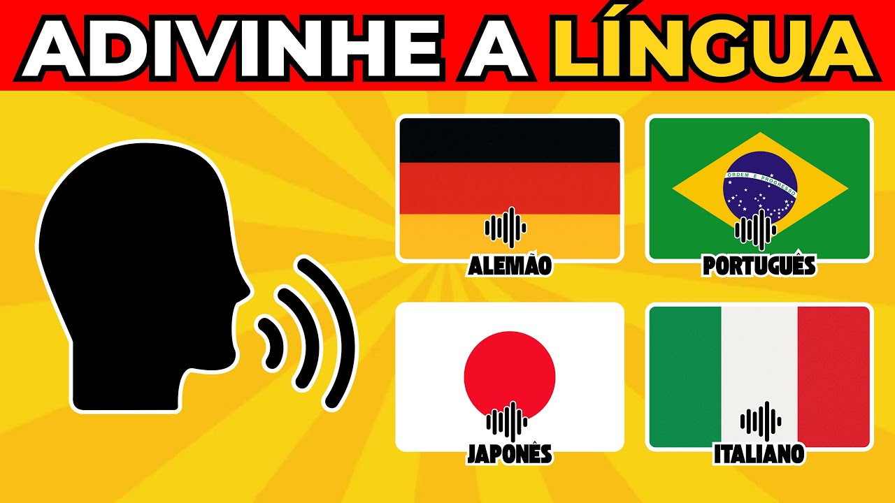 Adivinhe o Idioma pela Voz 🗣️ | Só 2% Conseguem Acertar Todos | Detona Quiz