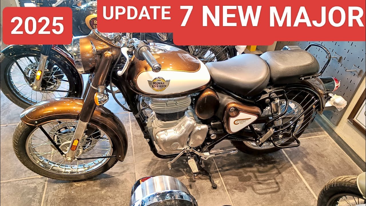 2025 New Royal Enfield Classic 350 Medallion Bronze 7 Major Update After Gst Price Details Review 