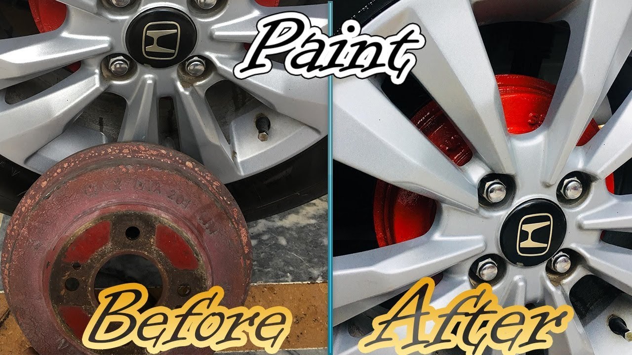 How To Paint Brake Caliper/Drum  DIY .