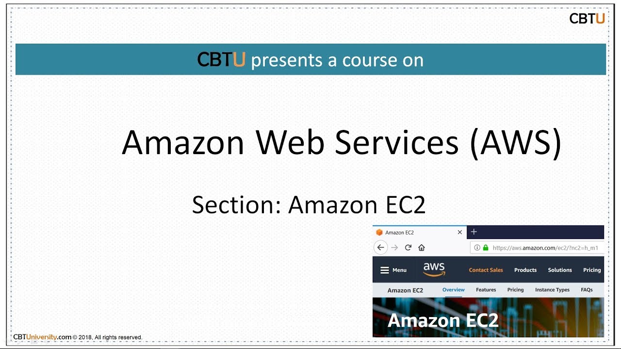 2.1 Amazon Elastic Compute Cloud EC2