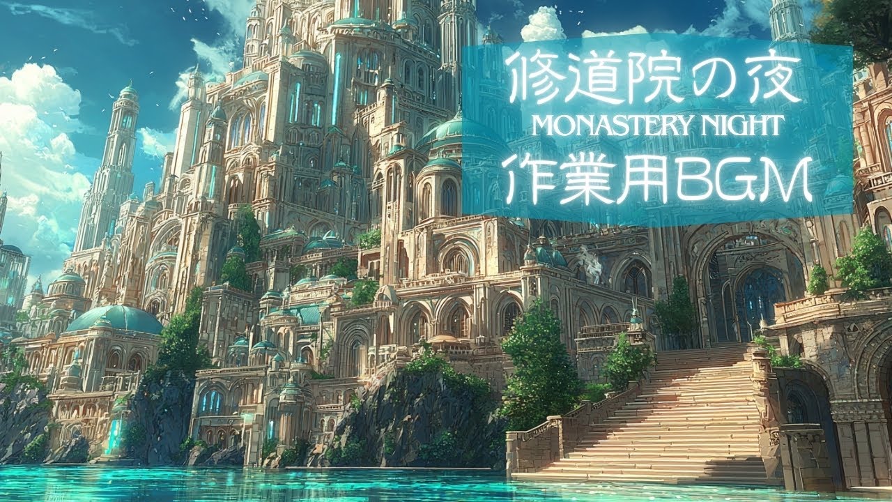 Night at a Monastery | 修道院の夜| Celtic Lo-fi for Focus