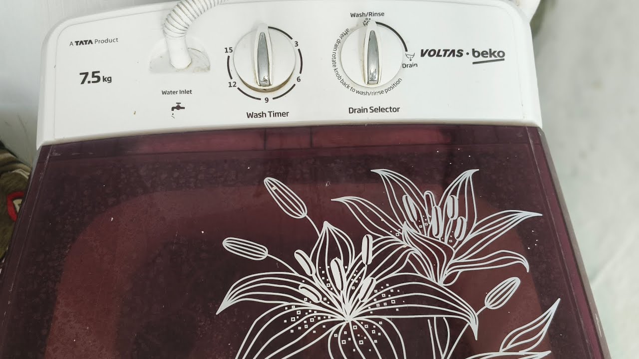 VOLTAS washing machine full cleaning 💫