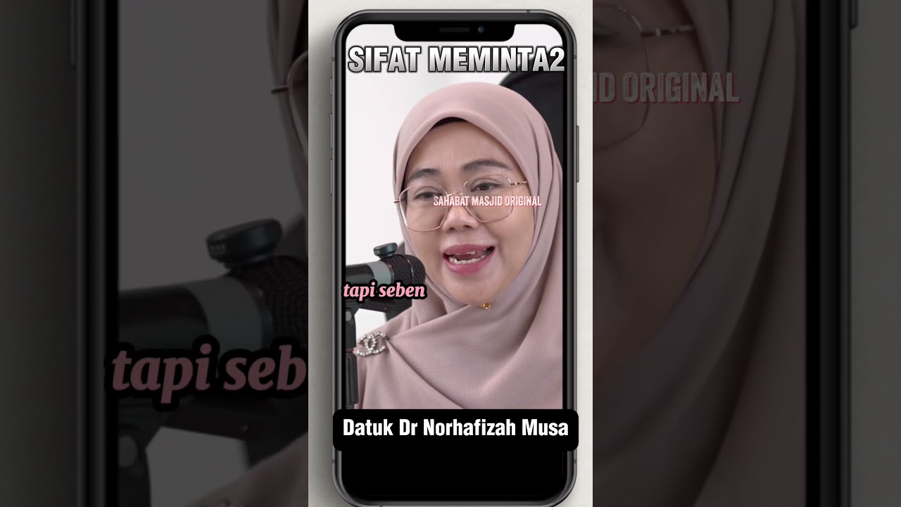 Sifat Suka Meminta-minta.