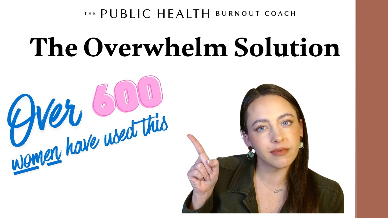 The Overwhelm Solution:  How to Reduce Your Overwhelm