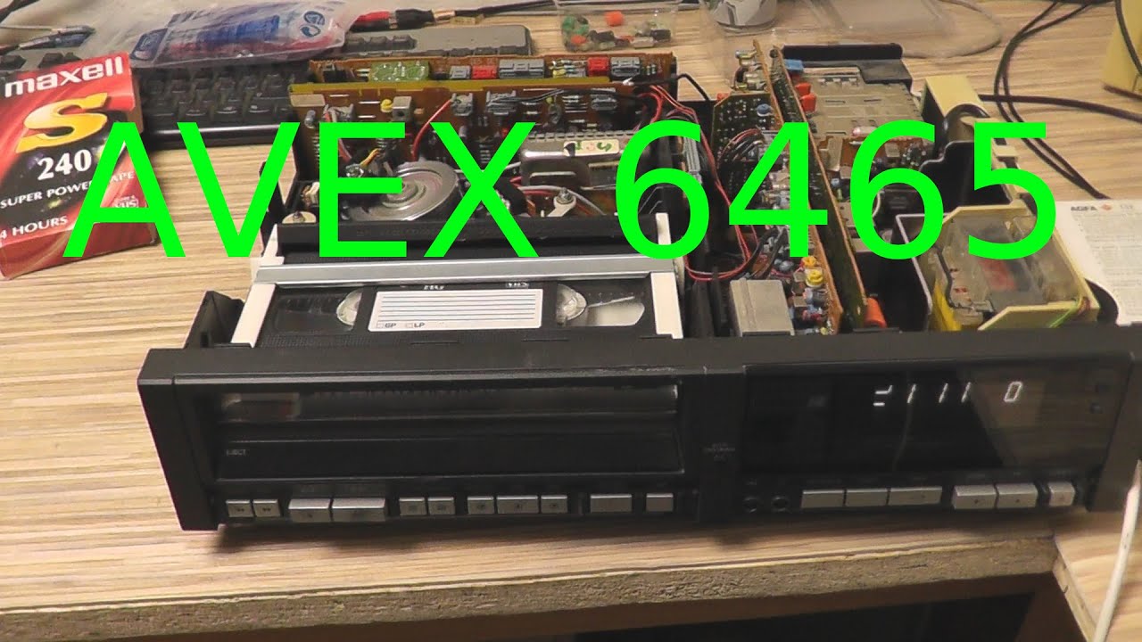 Videorekorder Avex 6465 oprava