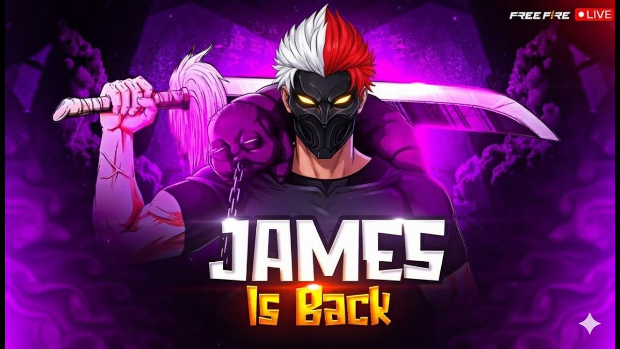PN JAMES Live Free Fire Max Live || Road To 10K Booyah! 💙 #freefirelive #shortfeed 😈