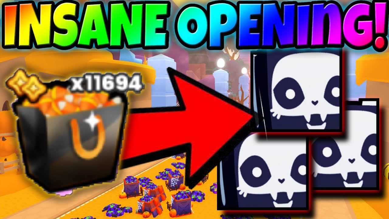I Opened  11694 Candy Corn Gifts And GOT!?🤑😱-Pet Simulator 99