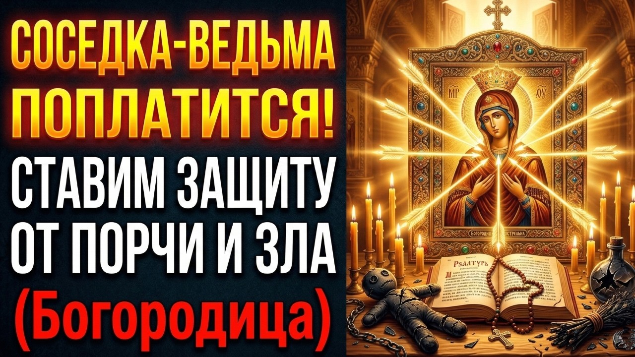КАК НАКАЗАТЬ ВЕДЬМУ? СТАВИМ ВЕЧНУЮ ЗАЩИТУ ОТ ПОРЧИ И ГЛАЗА