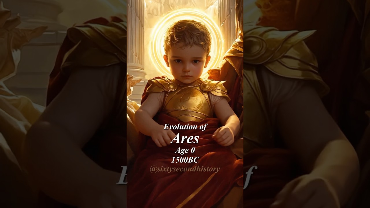 Evolution of Ares #ares #godofwar #evolution #historytok #mythology #greekgods #greekmythology