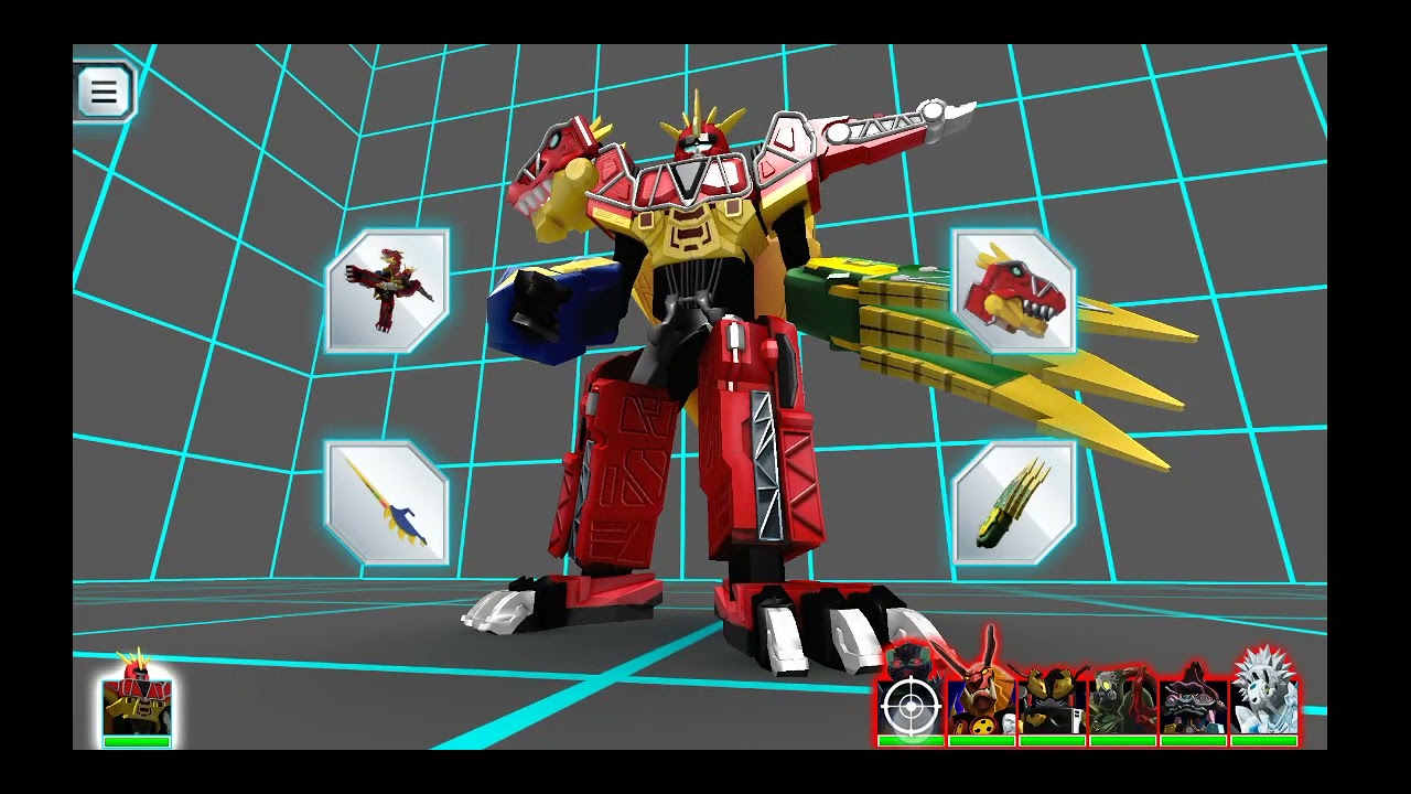 Power rangers Dino charge power rangers vs monster part???