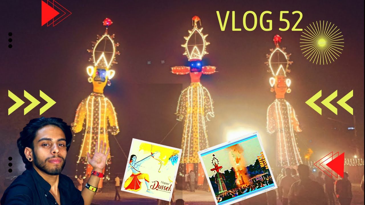 Jalandhar shehar ka mashur lighto wala ravan dahan🥳😍|| dussehra vlog🥰