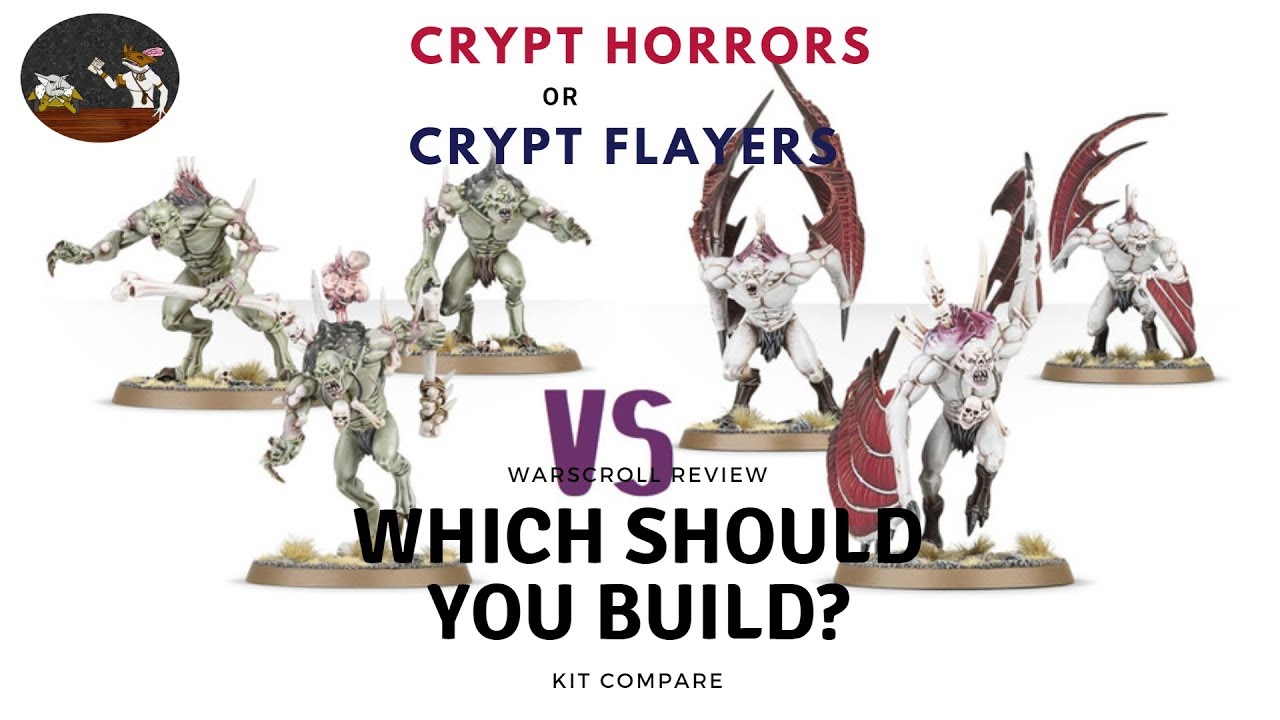 Crypt Horrors VS Flayers Age of Sigmar Warscroll Review