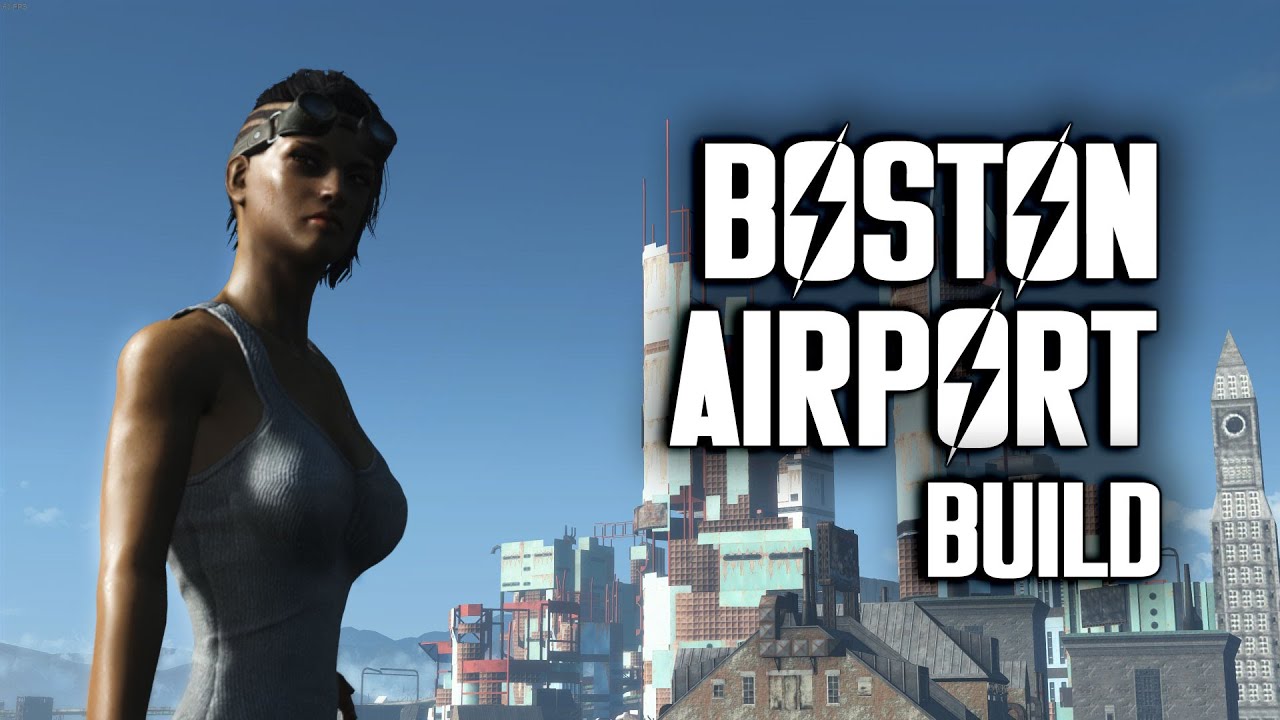 Boston Airport Efficiency Build - Fallout 4 Settlements
