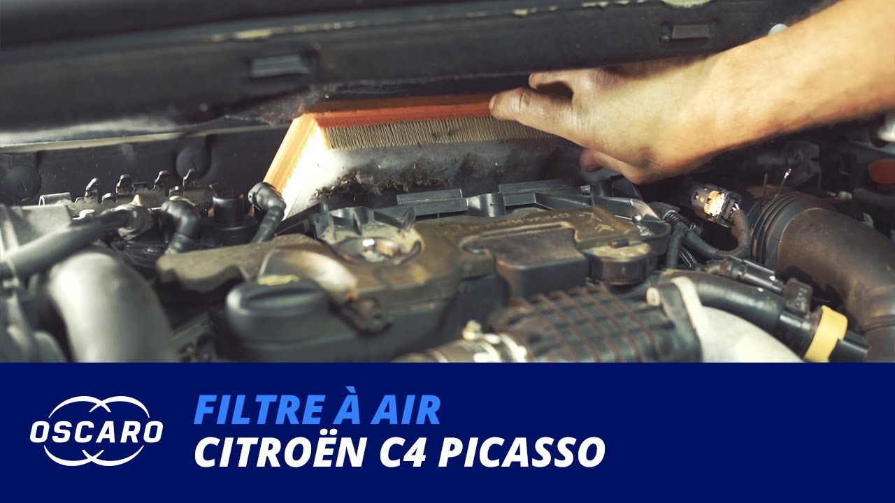 Changer le filtre à air sur Citroën C4 Picasso - Tutoriels Oscaro