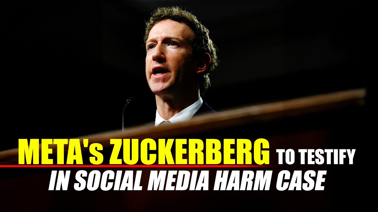 WATCH LIVE: Meta&rsquo;s Mark Zuckerberg to testify at youth addiction trial | social media addiction |USA