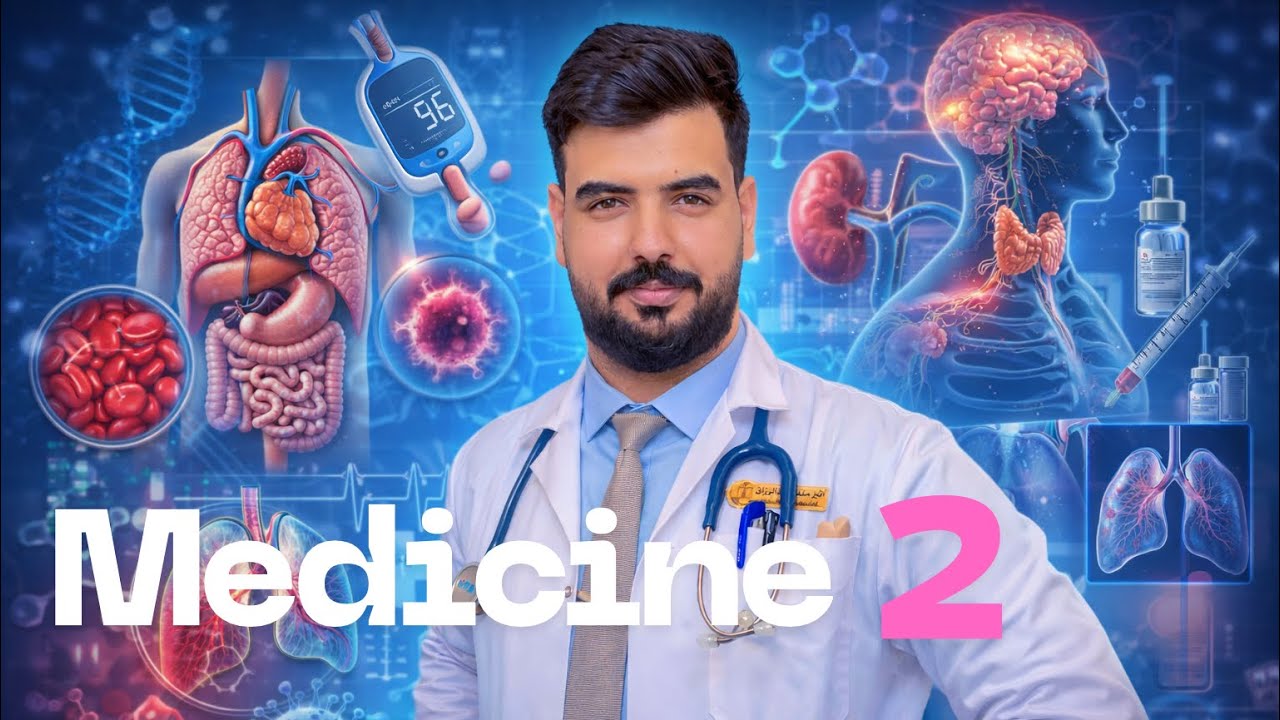 هكذا وهكذا فقط تشرح الباطنية الوزارية لشجعان المرحلة الثانية ❤️‍🔥 (المحاضرة الرابعة - الجزء الاول)