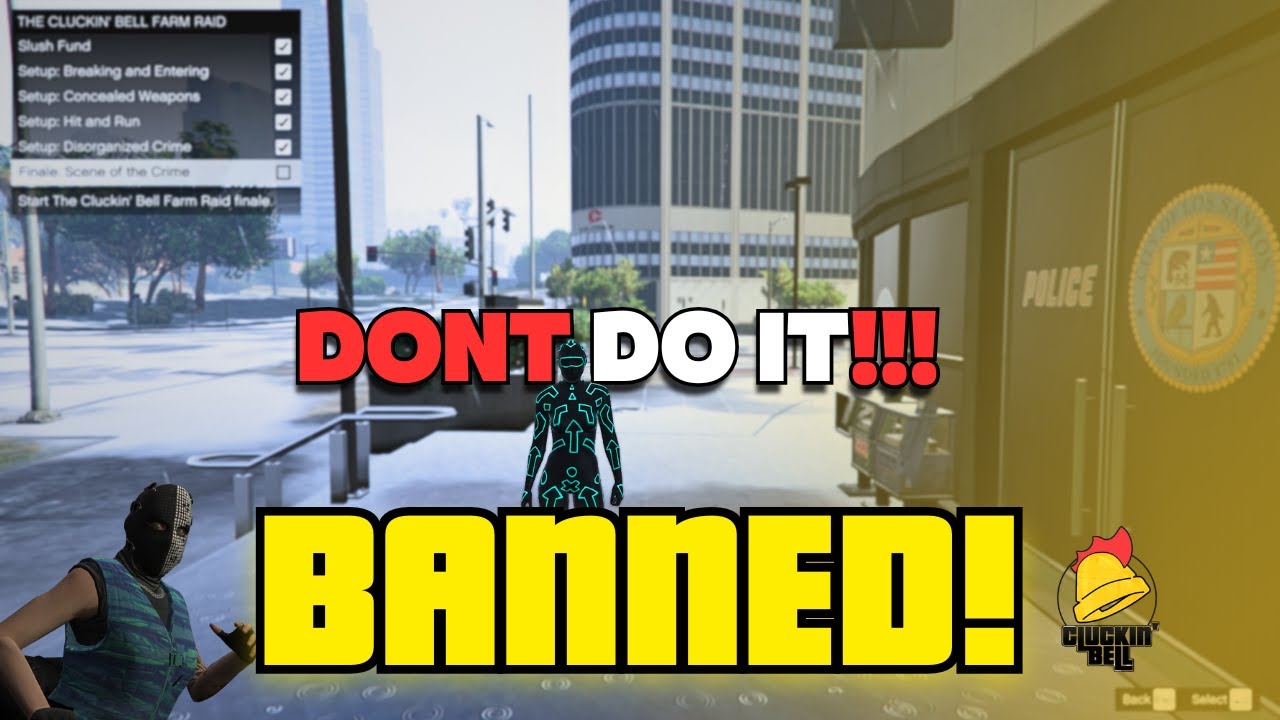 The Cluckin Bell Replay Glitch Got ME BANNED!!!🚨 - GTA ONLINE
