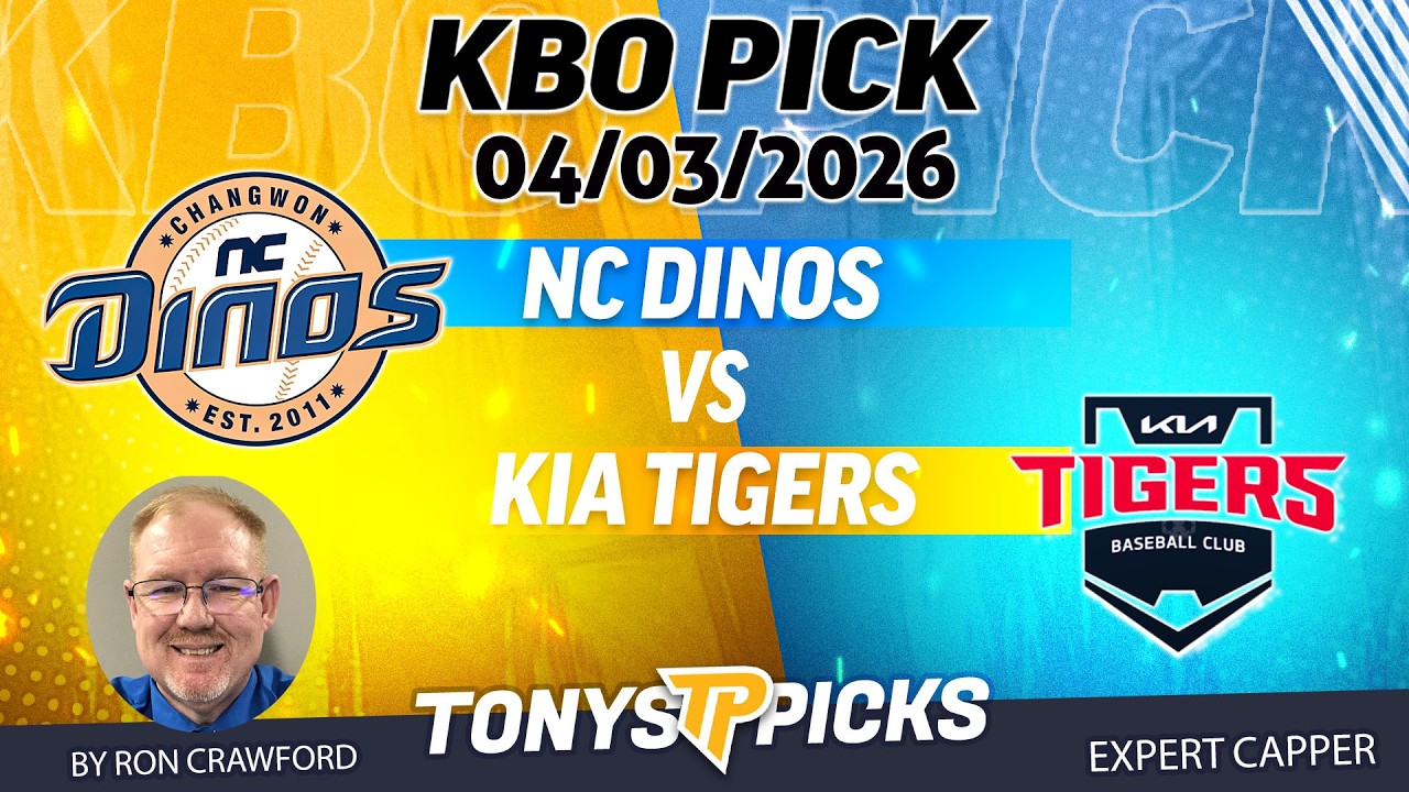 Прогноз на матч NC Dinos против KIA Tigers 03.04.2026 в рамках KBO сегодня.