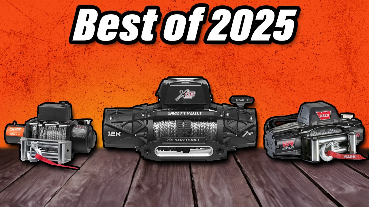 8 Best Truck Winches 2026 - Budget, Waterproof, Heavy-Duty, Compact & Wireless!