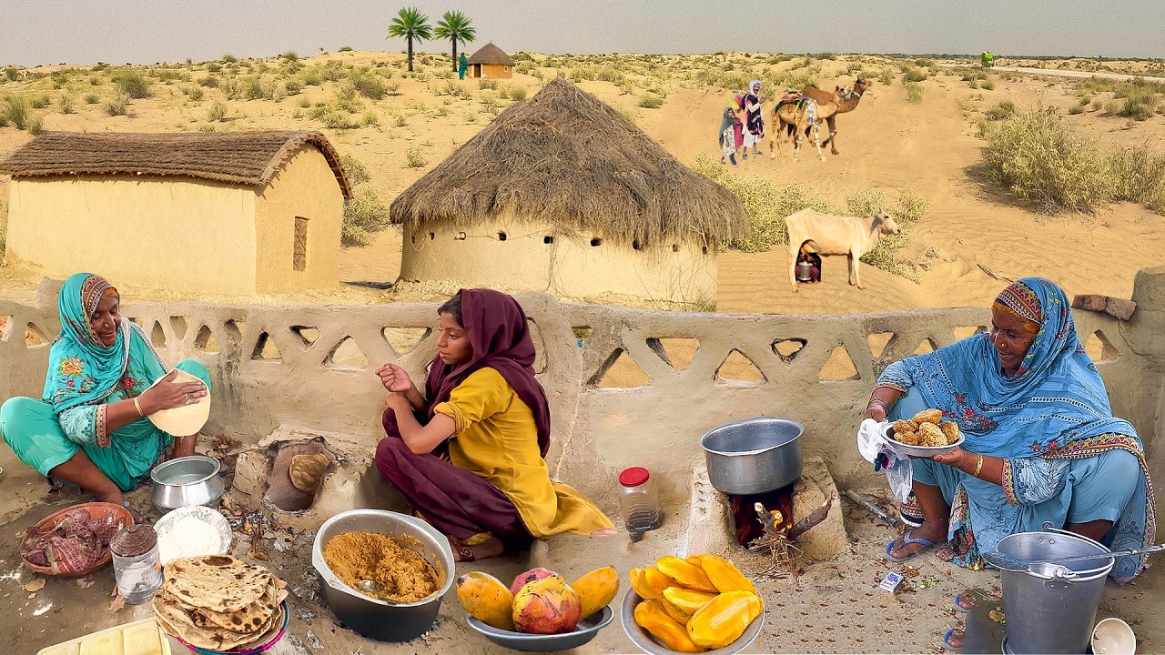 Ancient Village Life Pakistan | Village Women Daily Cooking Routine | Village Traditional Food