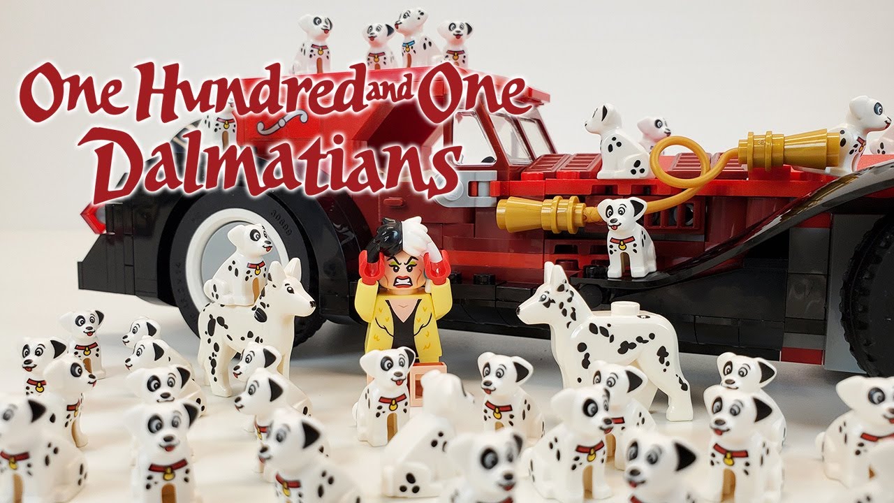 LEGO Disney 101 Dalmatians Review: Cruella de Vil's Car (2025 Set 43277) Penny!
