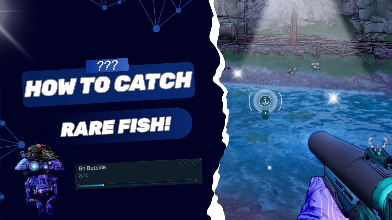 How To Catch Rare Fish in Borderlands 4 ( Go Outside Achievement )
