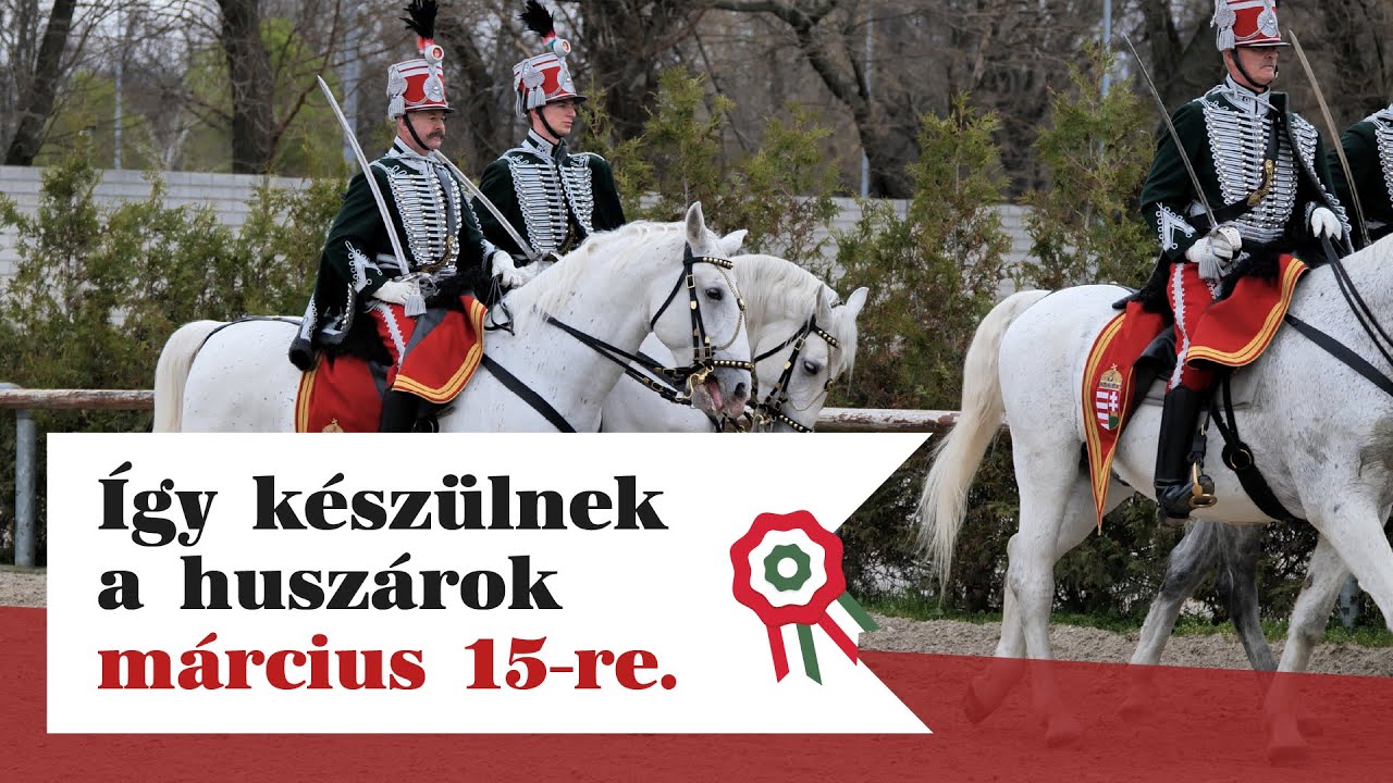 Így készülnek a huszárok március 15-re