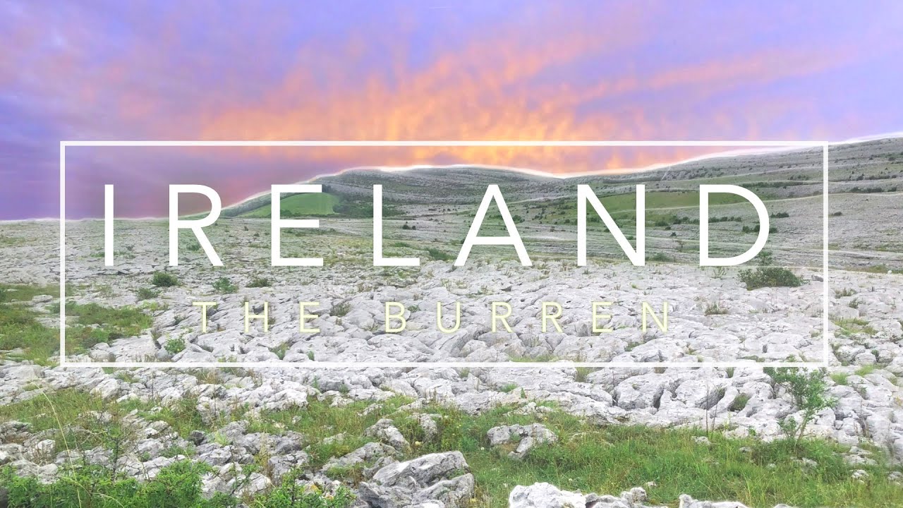 Virtual running videos for treadmill 4K | Virtual run Ireland | Virtual jogging scenery | The Burren