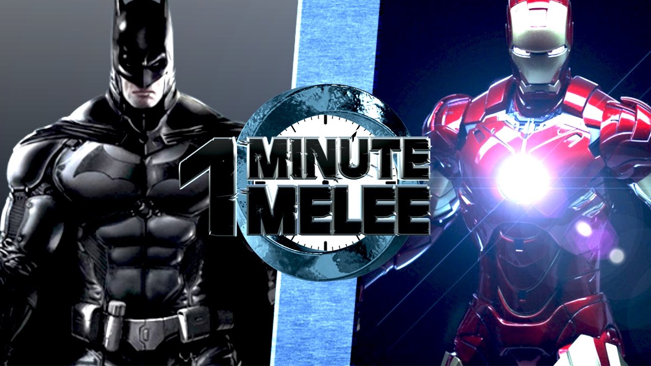 One Minute Melee S4 EP6 - Batman vs Ironman (DC vs Marvel)