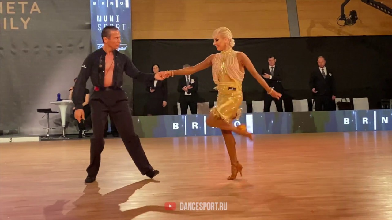 Armen Tsaturyan - Svetlana Gudyno RUS | Cha Cha Cha | WDSF IO Latin - Brno Open 2020
