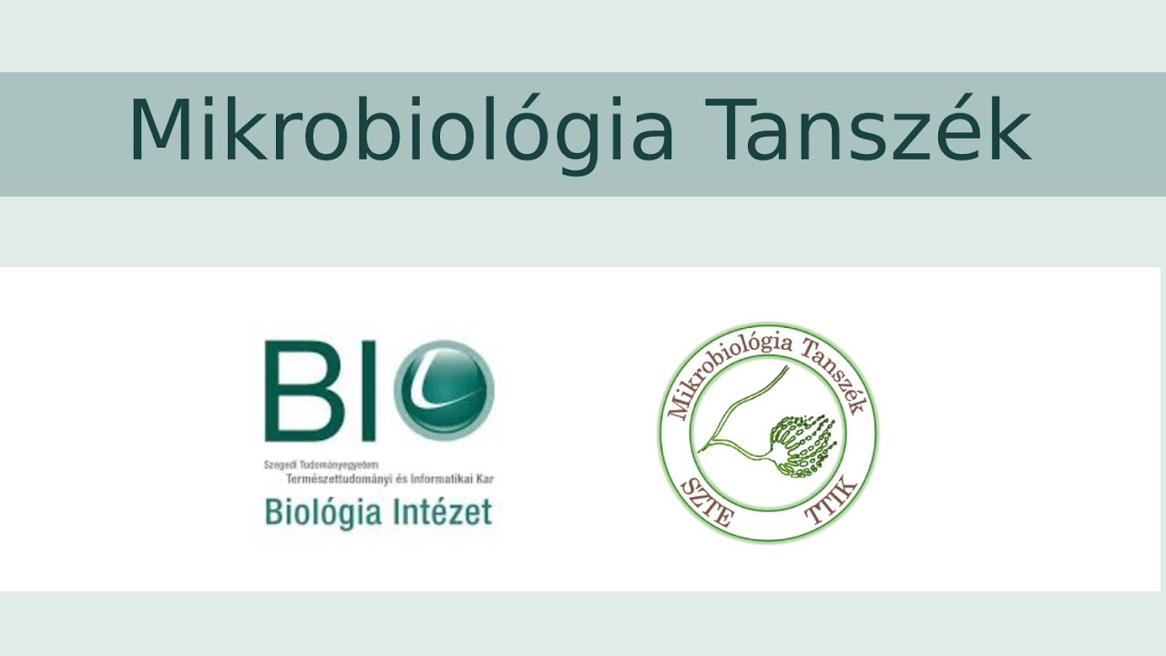 Mikrobiológia Tanszék - bemutatkozó videó