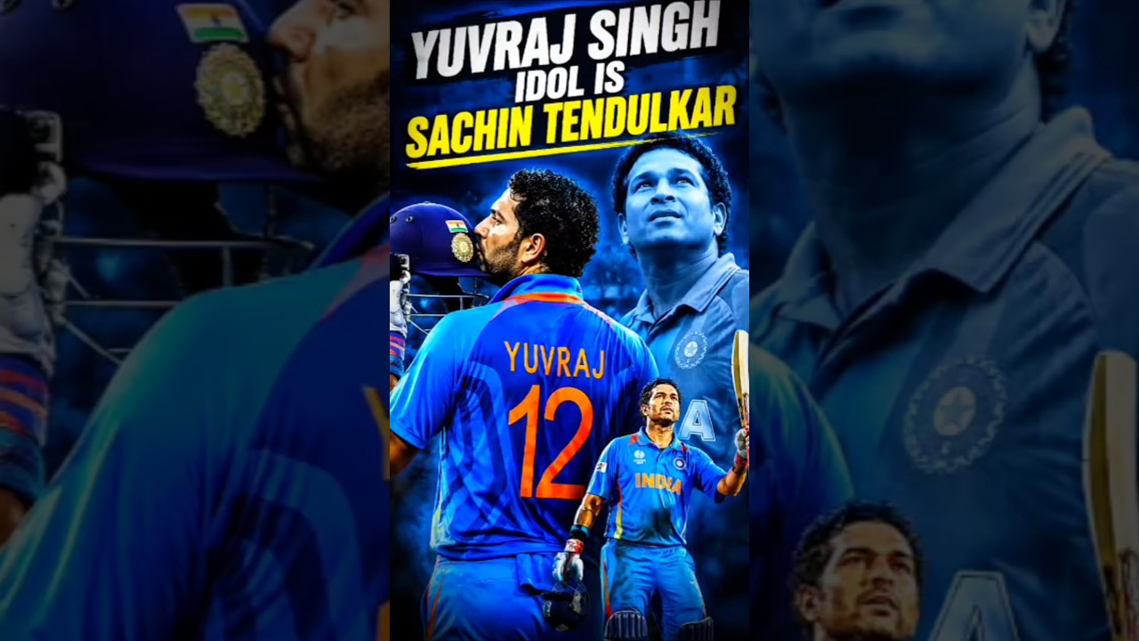 Sachin Tendulkar Changed Yuvraj Singh&rsquo;s Cricket Life 🐐 #cricket #legend