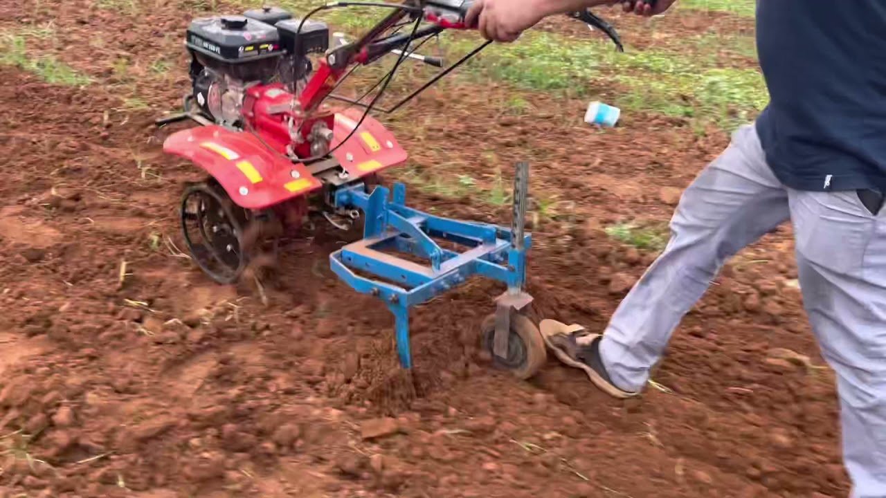 Power weeder attachments working Video