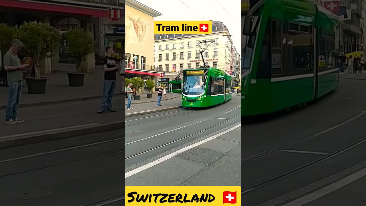 World's best tram line in Switzerland 