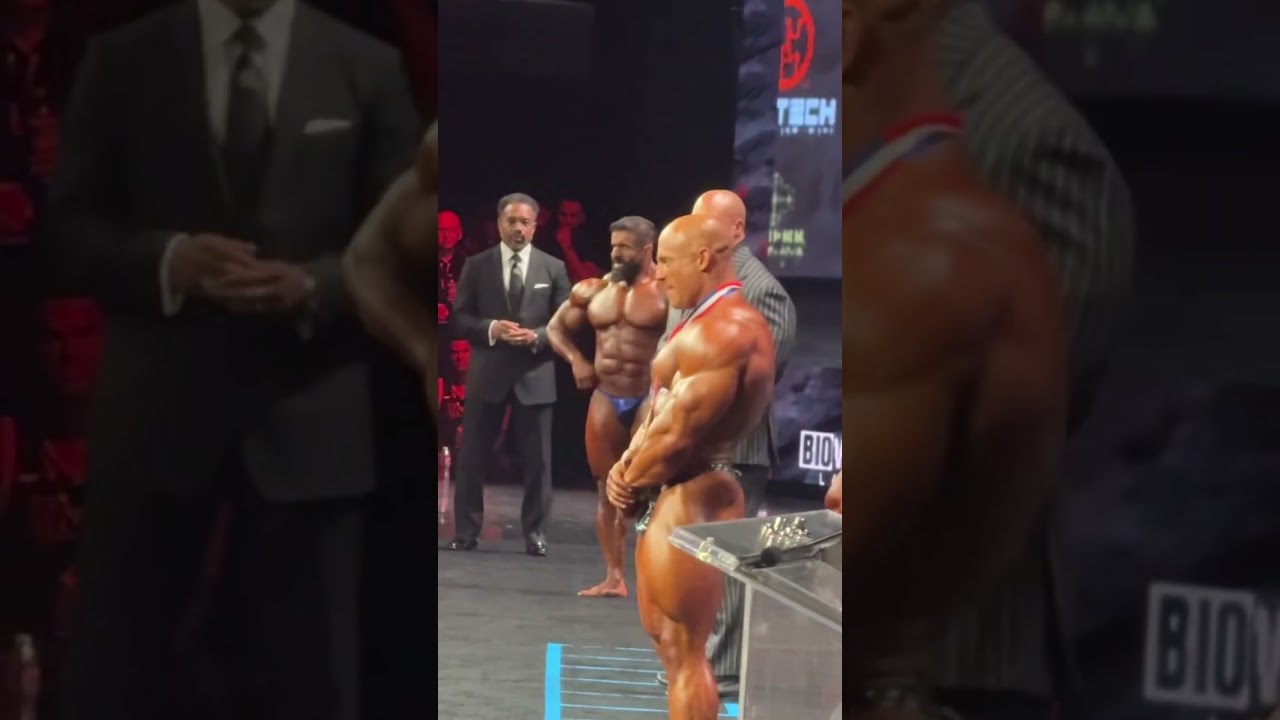 Когда Фил Хит появился на сцене Мистера Олимпия 2025 года #бодибилдинг #mrolympia