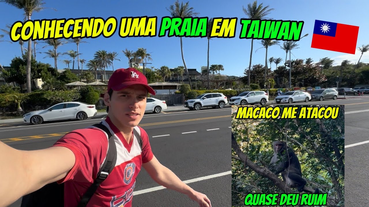 ESSA PRAIA EM TAIWAN É LINDA… mas tem um problema 😳